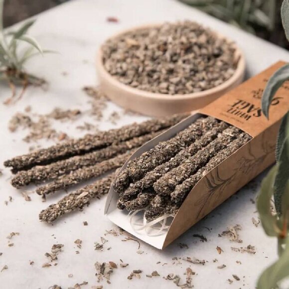 Sagrada Madre White Sage Handmade Incense Sticks 9 Count NEW - Picture 3 of 3